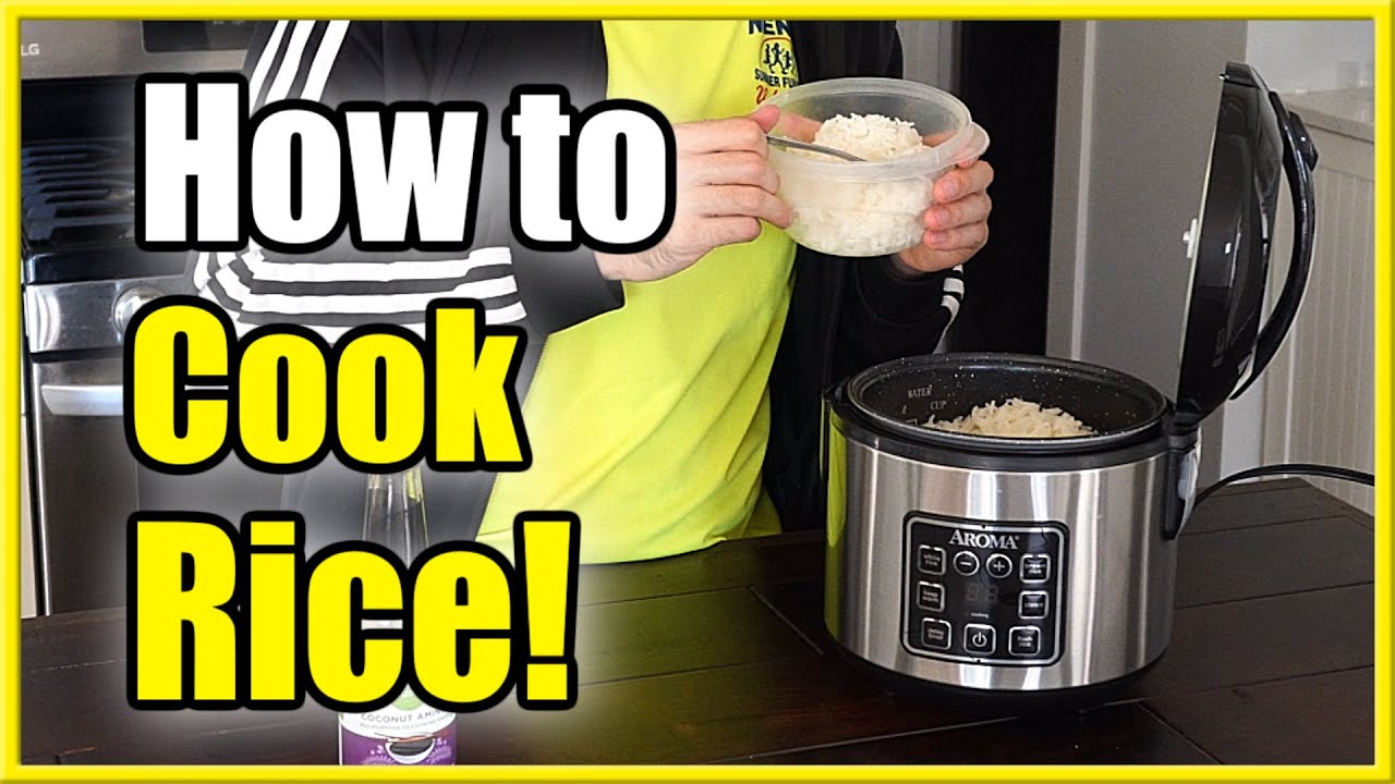 aroma rice cooker instructions