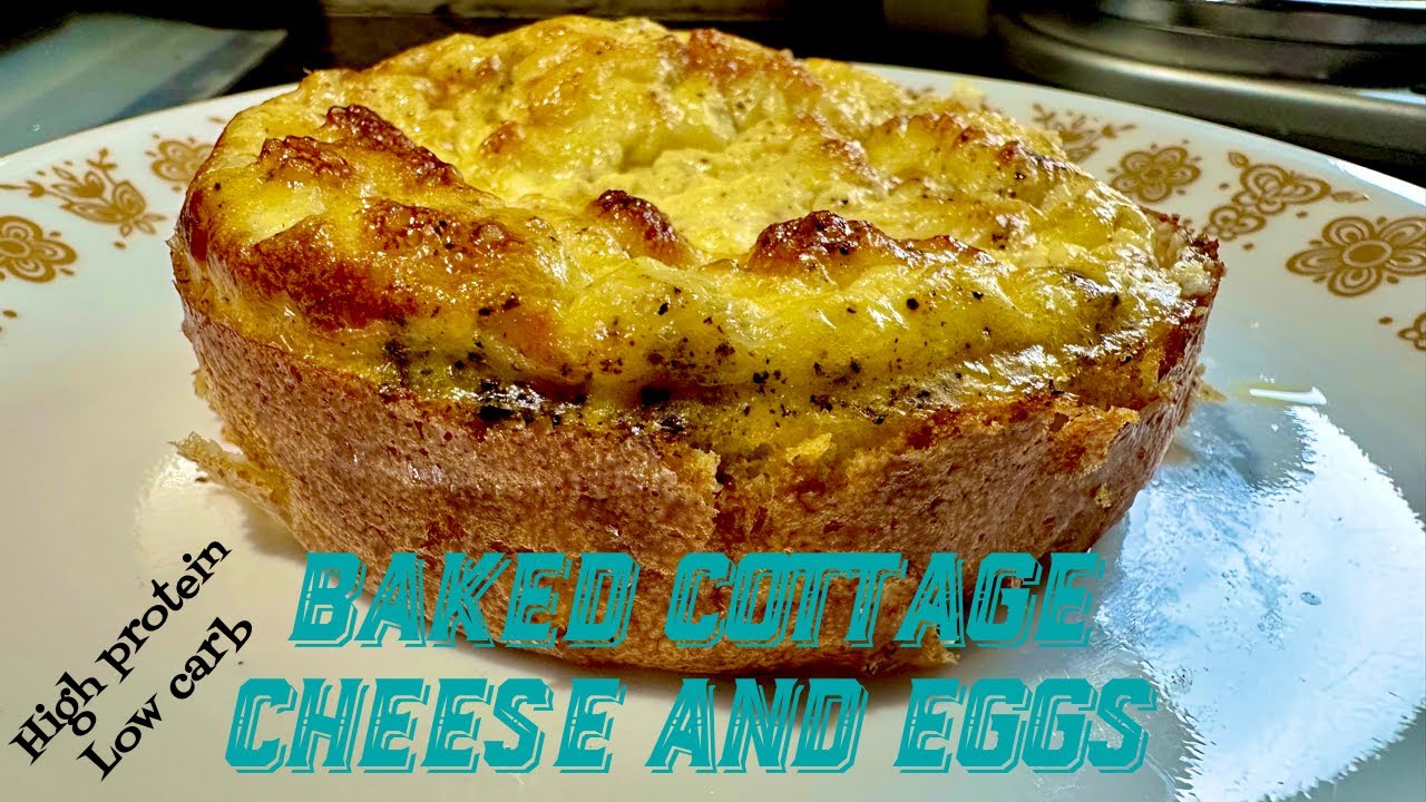 baked cottage cheese eggs