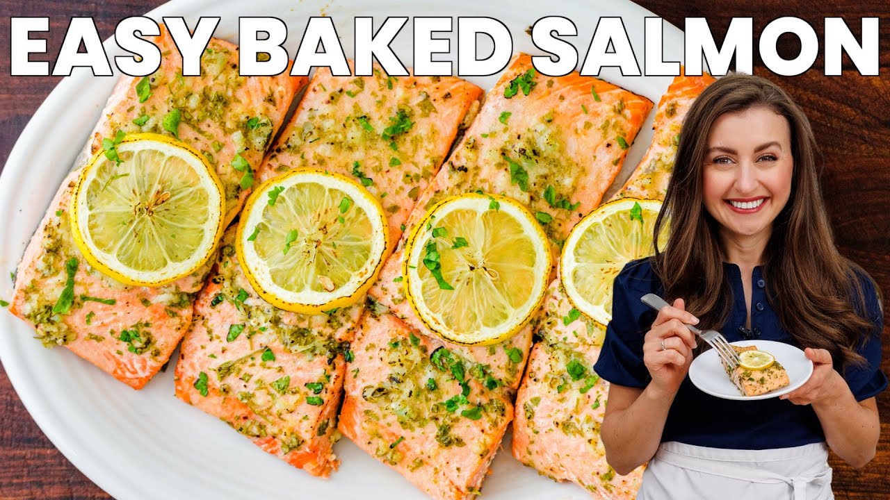 baking salmon