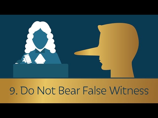 bear false witness