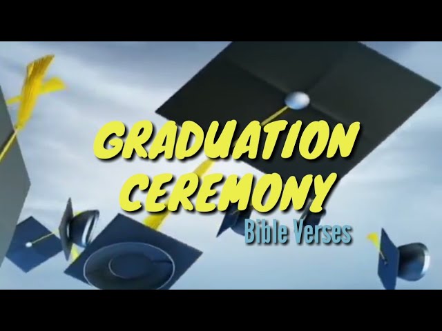 bible verses for graduates