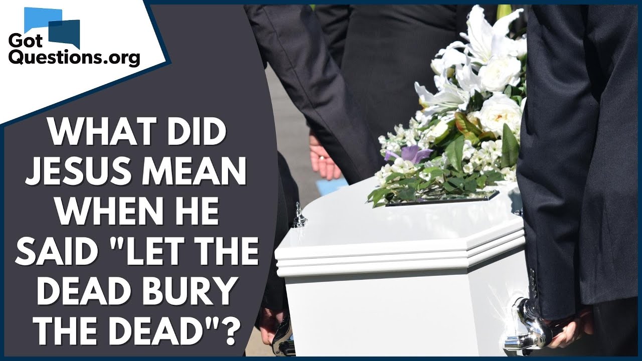Let the dead bury the dead: 7 lessons for moving on 1 let the dead bury the dead