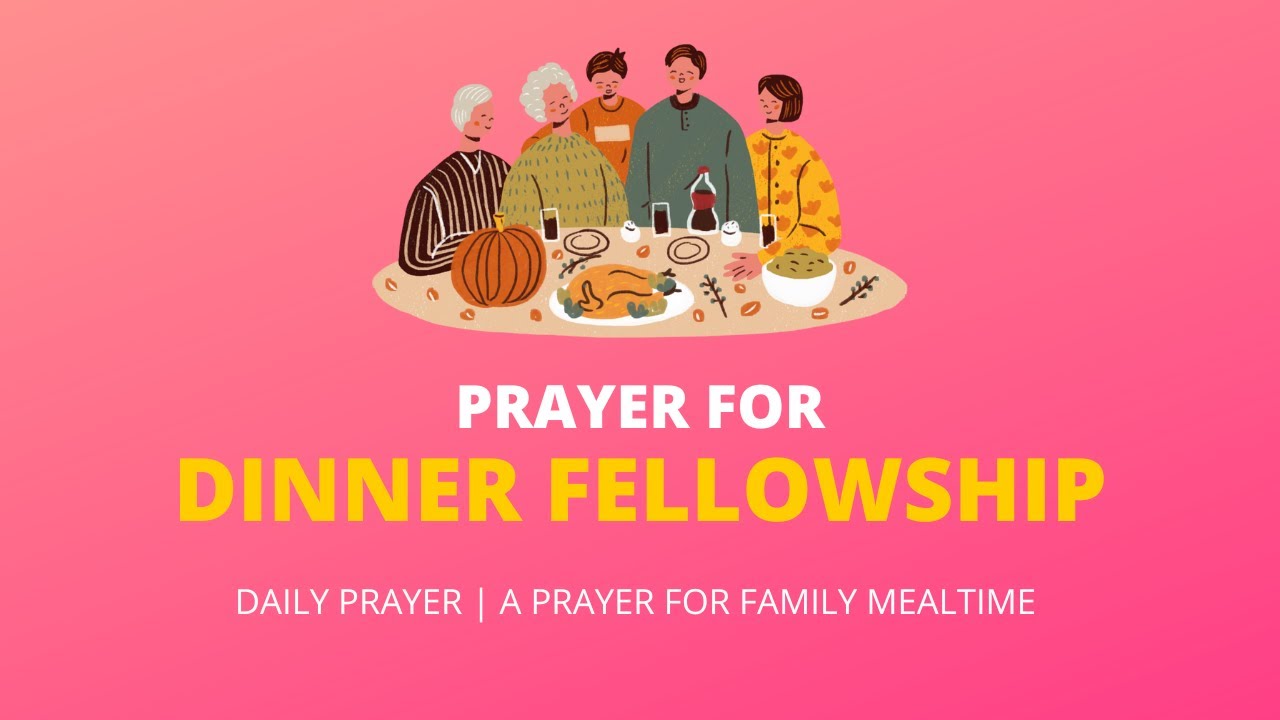 prayer for family dinner