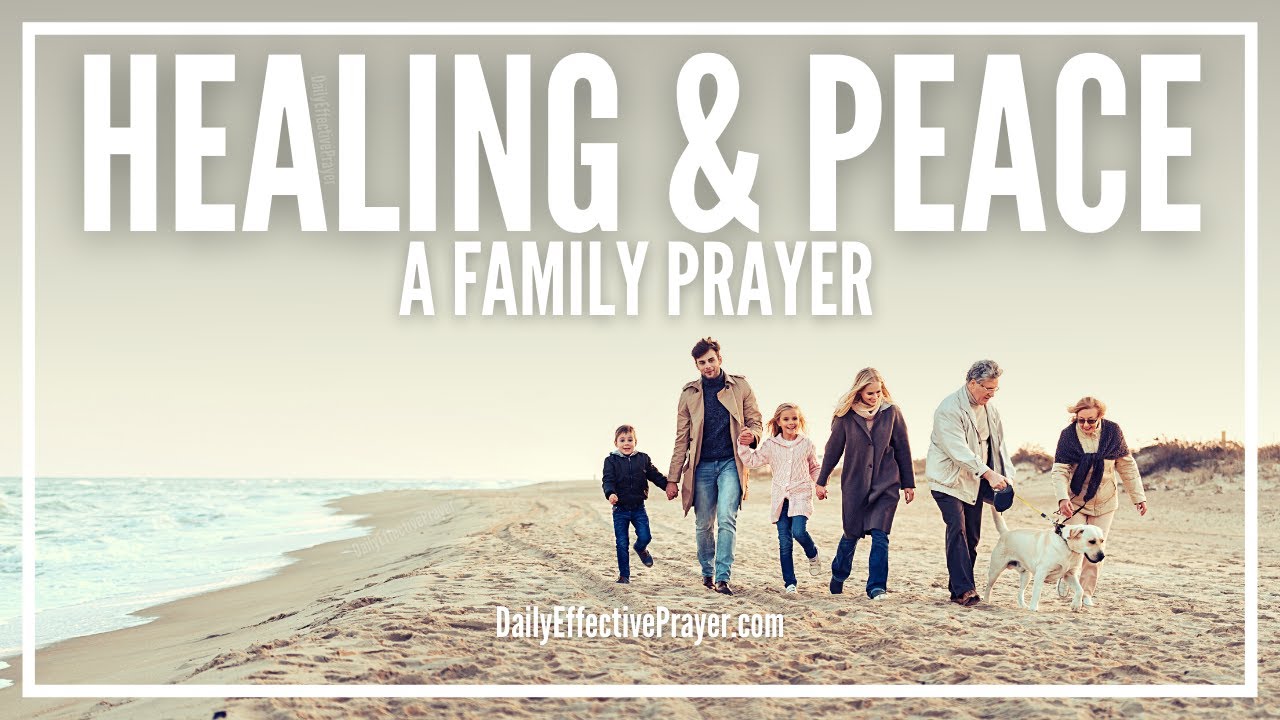 prayer for the family peace