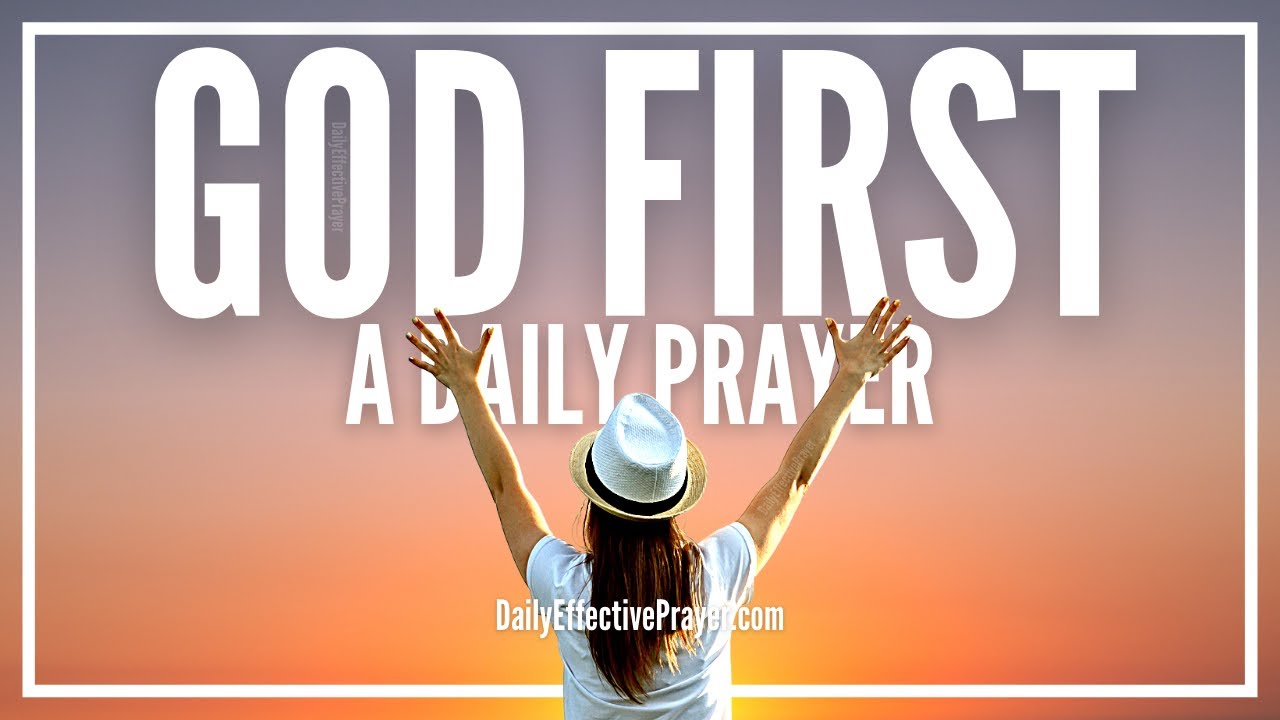 what is the prayer to seek god\\\'s kingdom first
