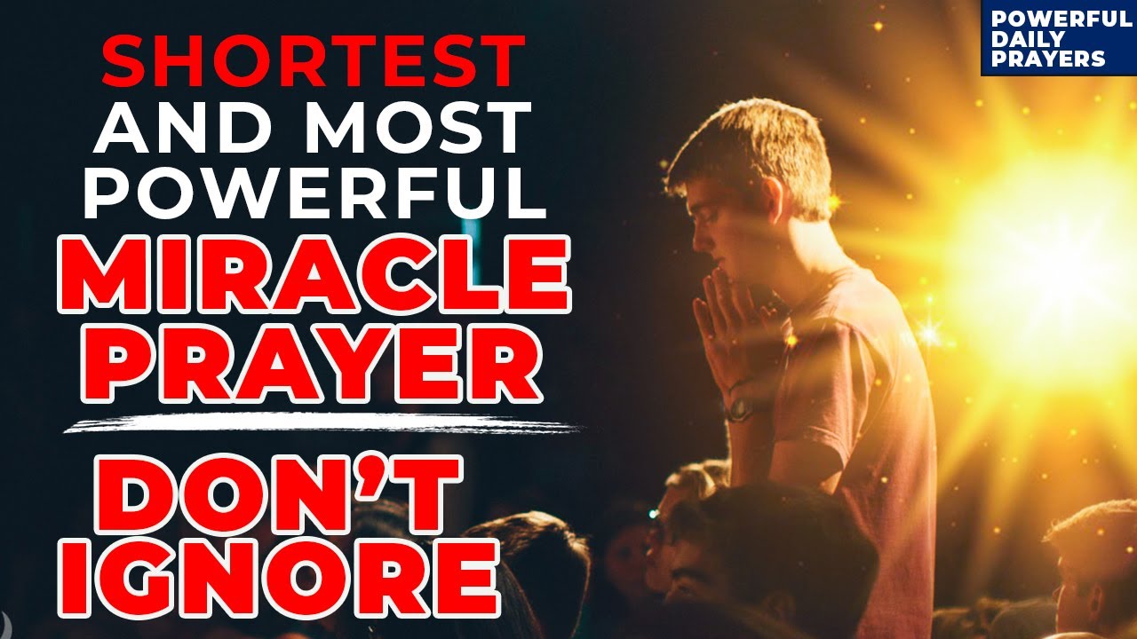 what is the strongest prayer to god