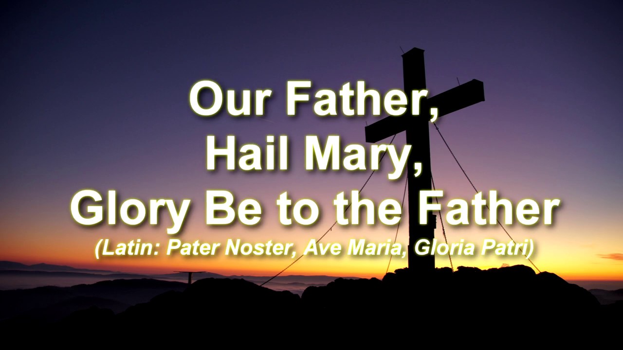 catholic prayer glory be to god