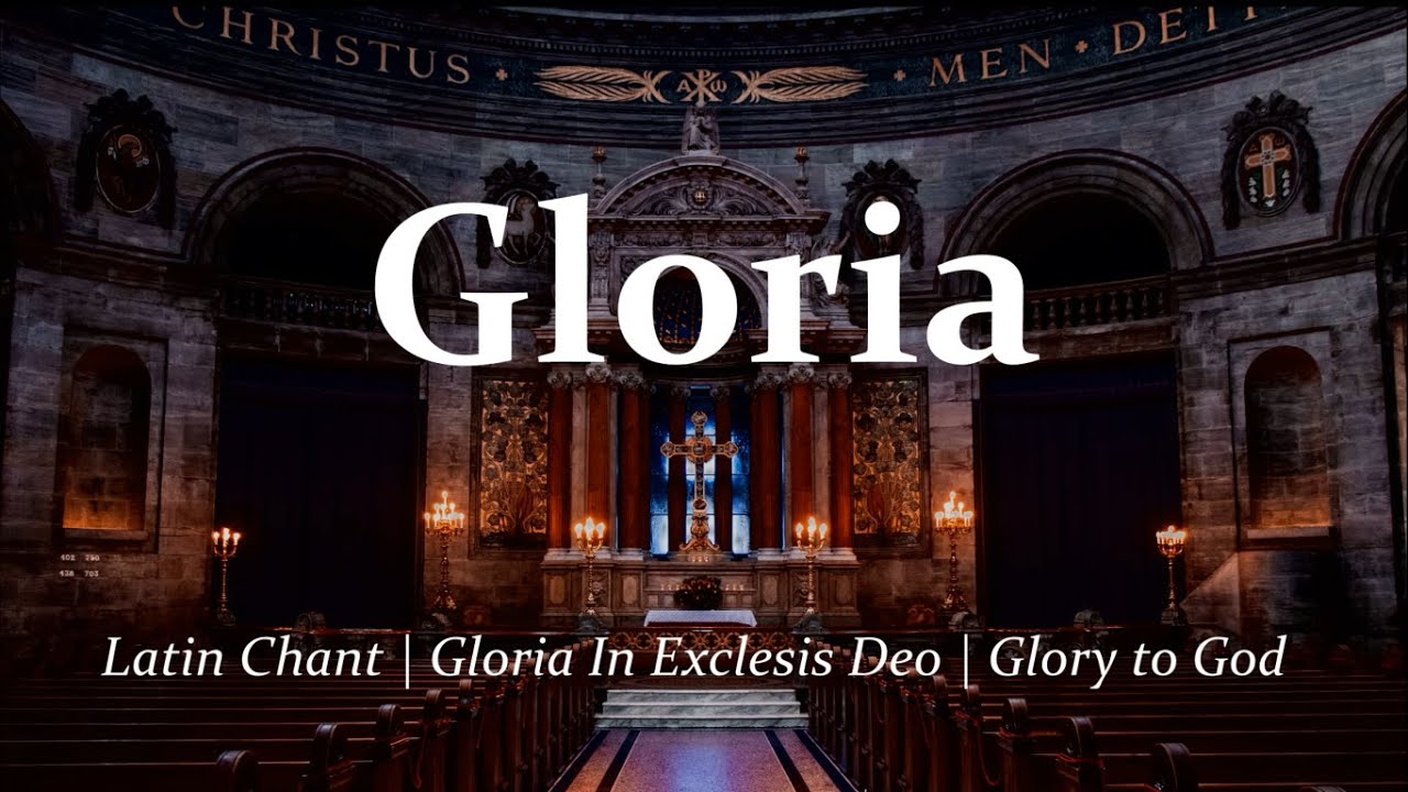 glory to god prayer in latin