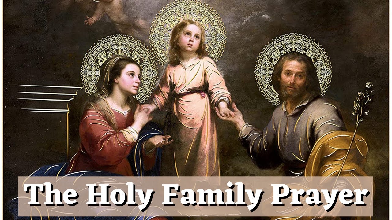prayer for a family catholic