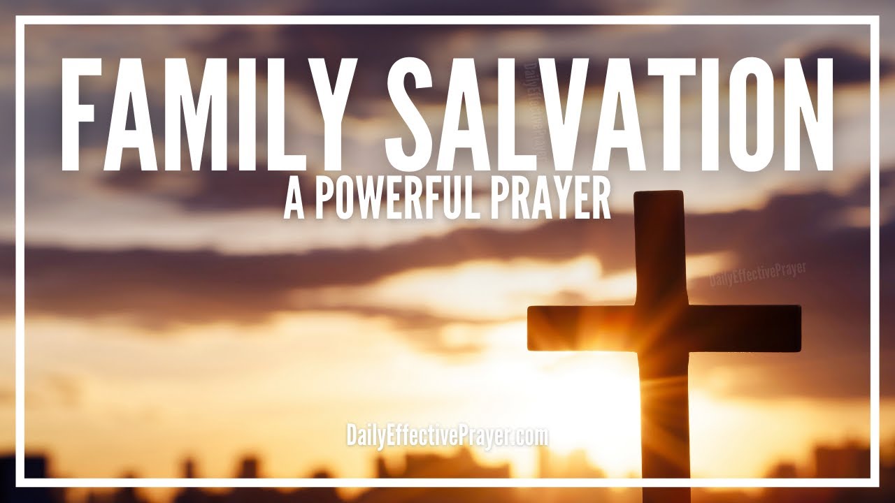 prayer for family salvation bible verse