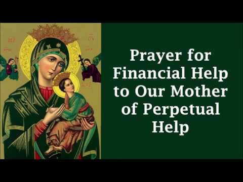 prayer for financial aid our lady of perpetual help audio