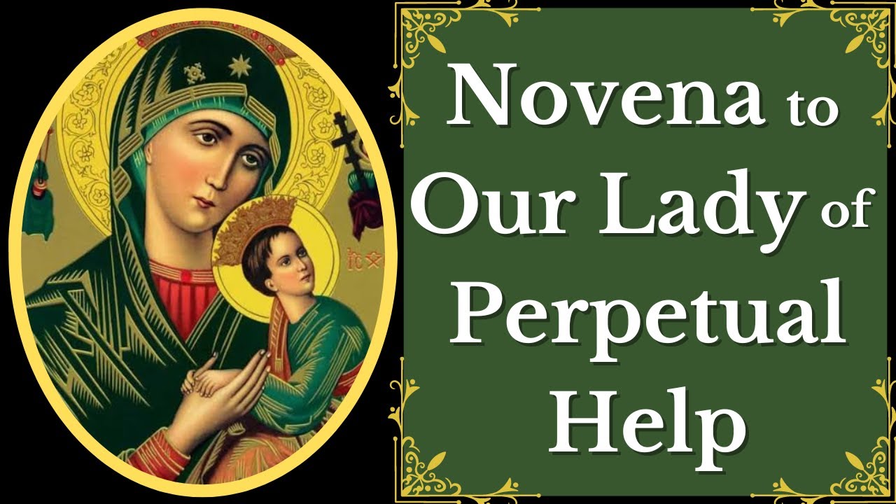 prayer to our lady of perpetual help laminated prayer card