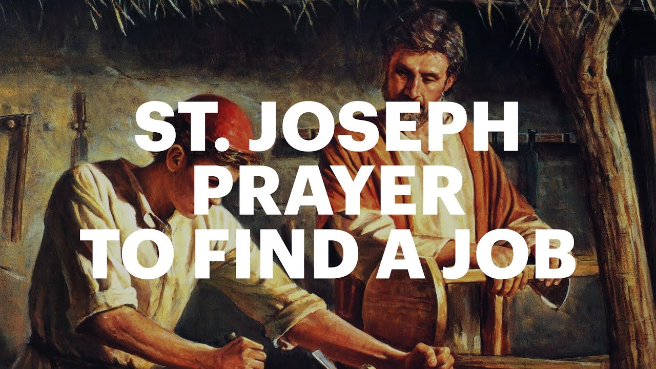 what saint can you pray to for a job