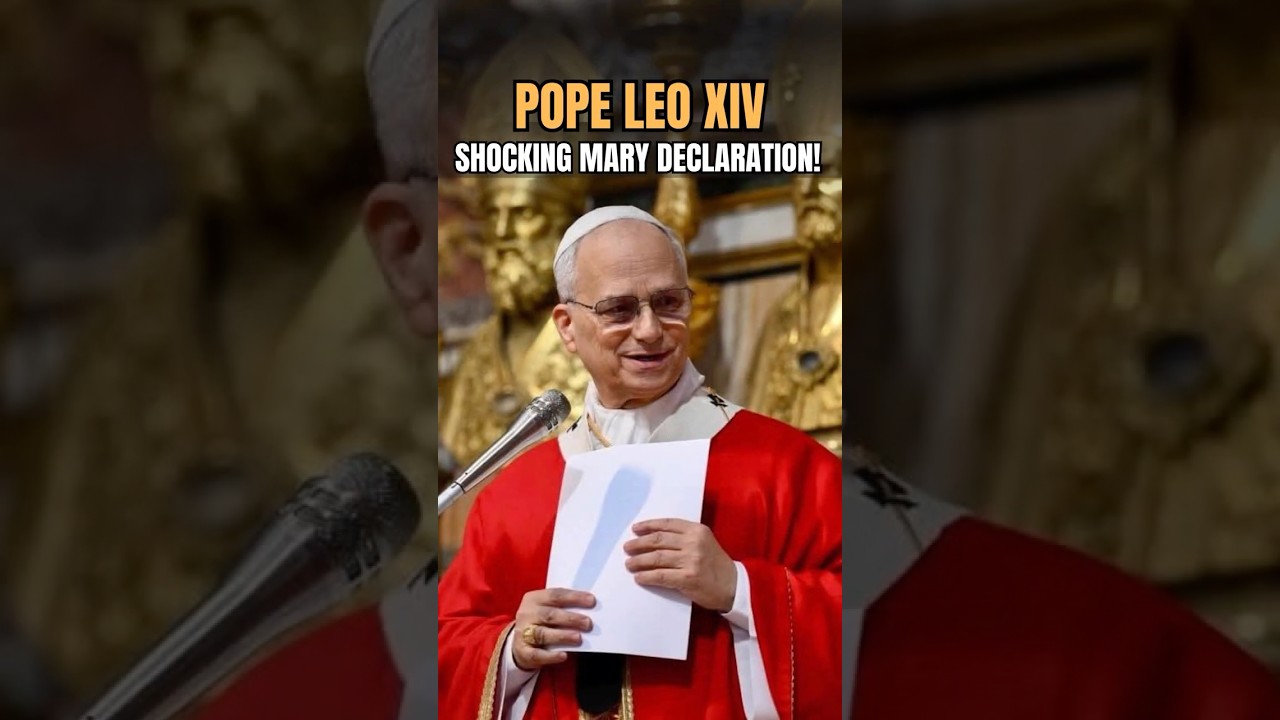 pope leo xiv prayer to mary
