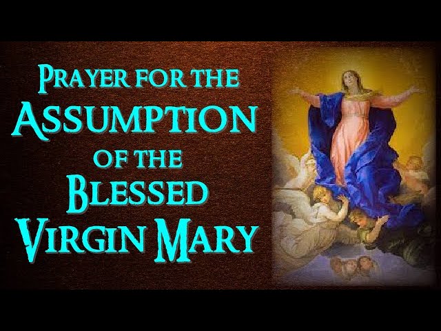 prayer to mary on assumption