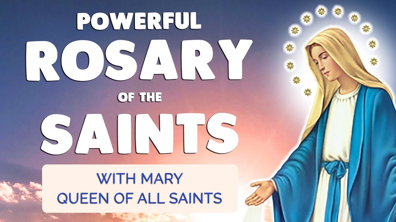 prayer to mary queen of all saints