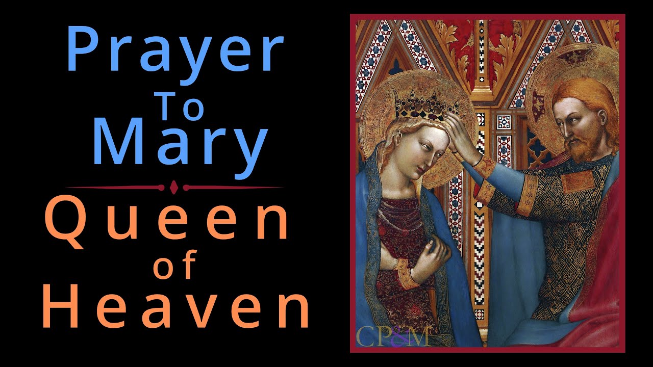 prayer to mary queen of heaven by pope pius xii
