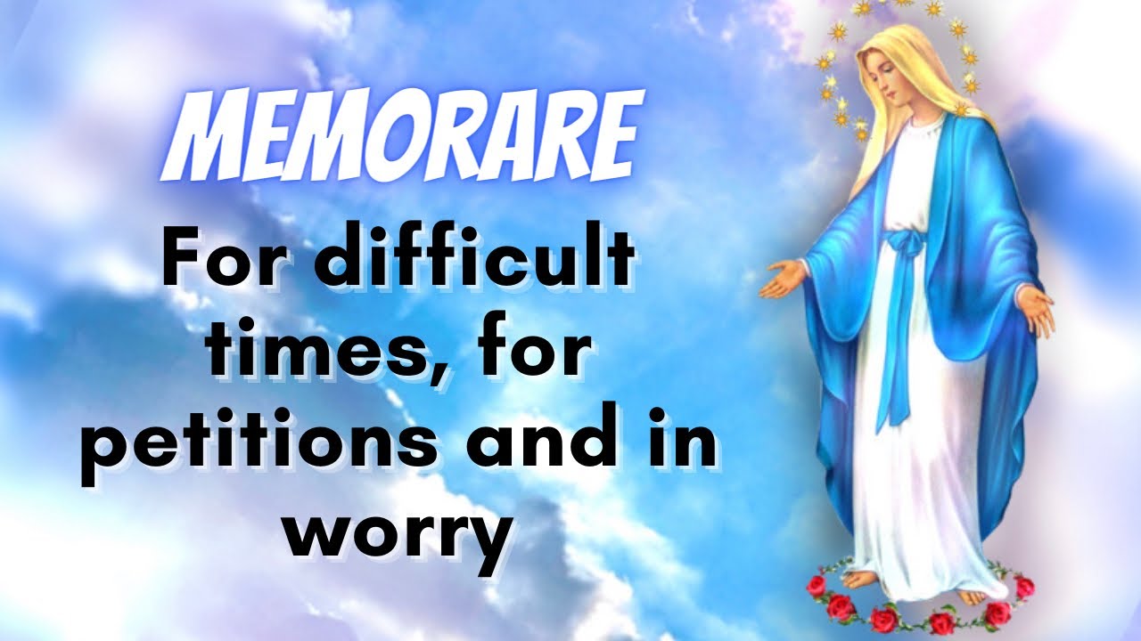prayer to mary remember