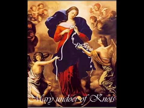 prayer to mary undoer knots by pope francis