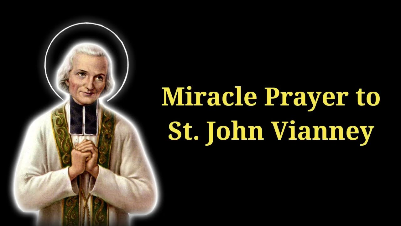 prayer to saint john mary vianney