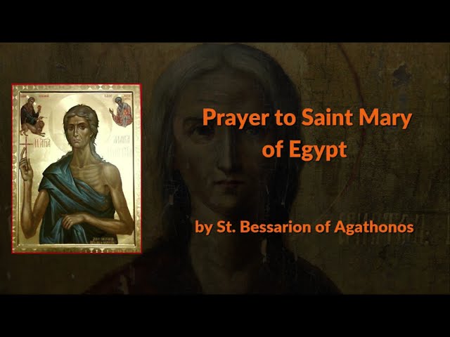 prayer to st mary of egypt