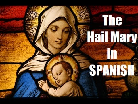 prayer to virgin mary in spanish
