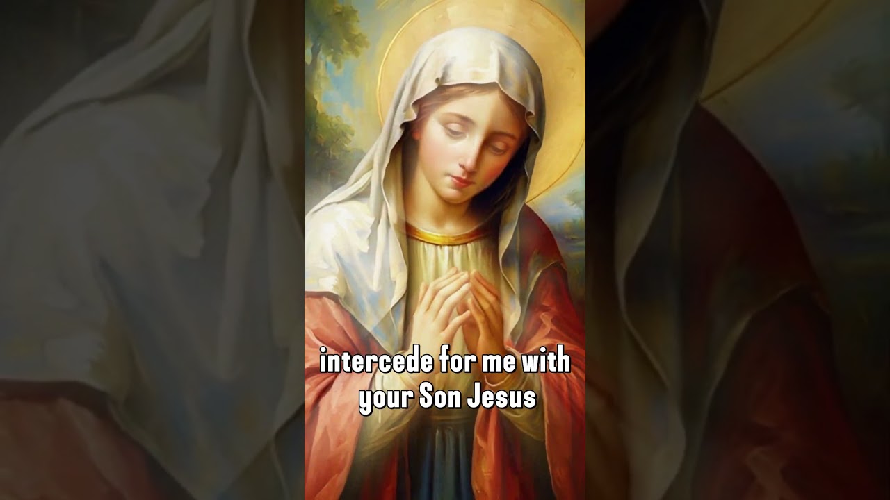 a prayer of gratitude to the blessed virgin mary