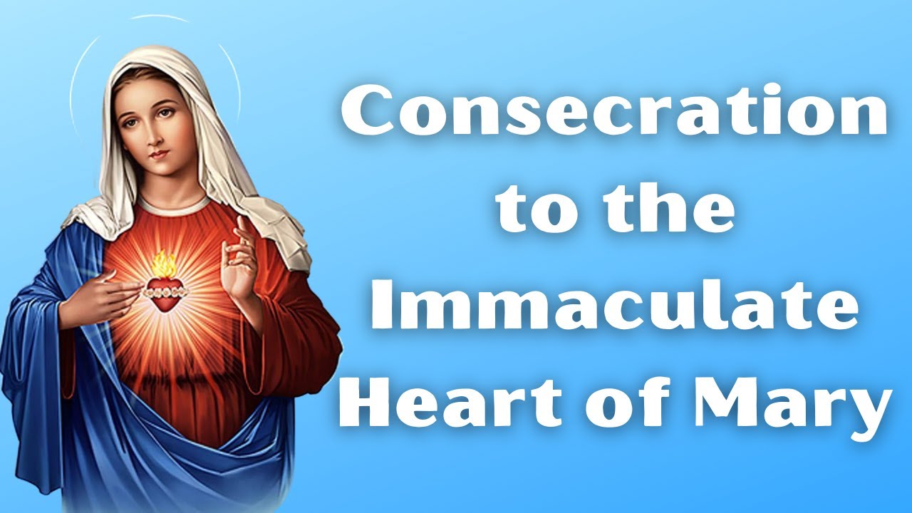 consecration prayer to the virgin mary