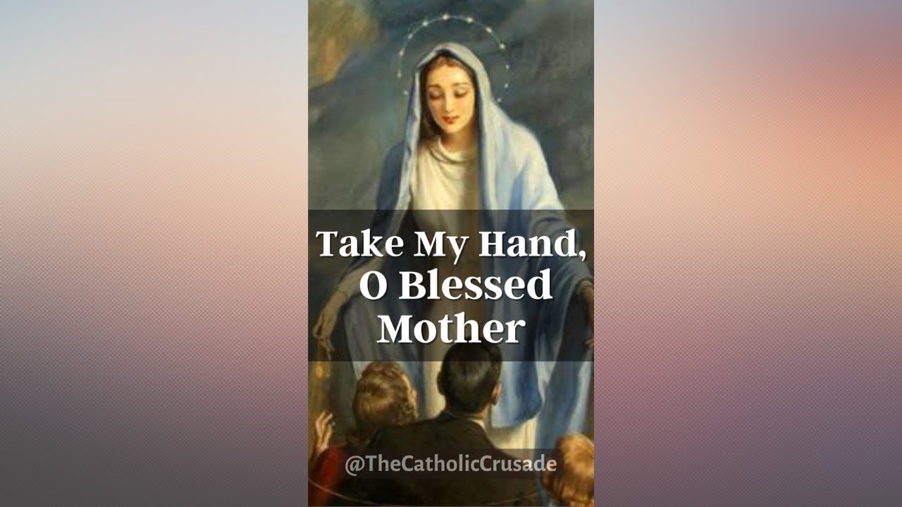 how to say a prayer to the virgin mary