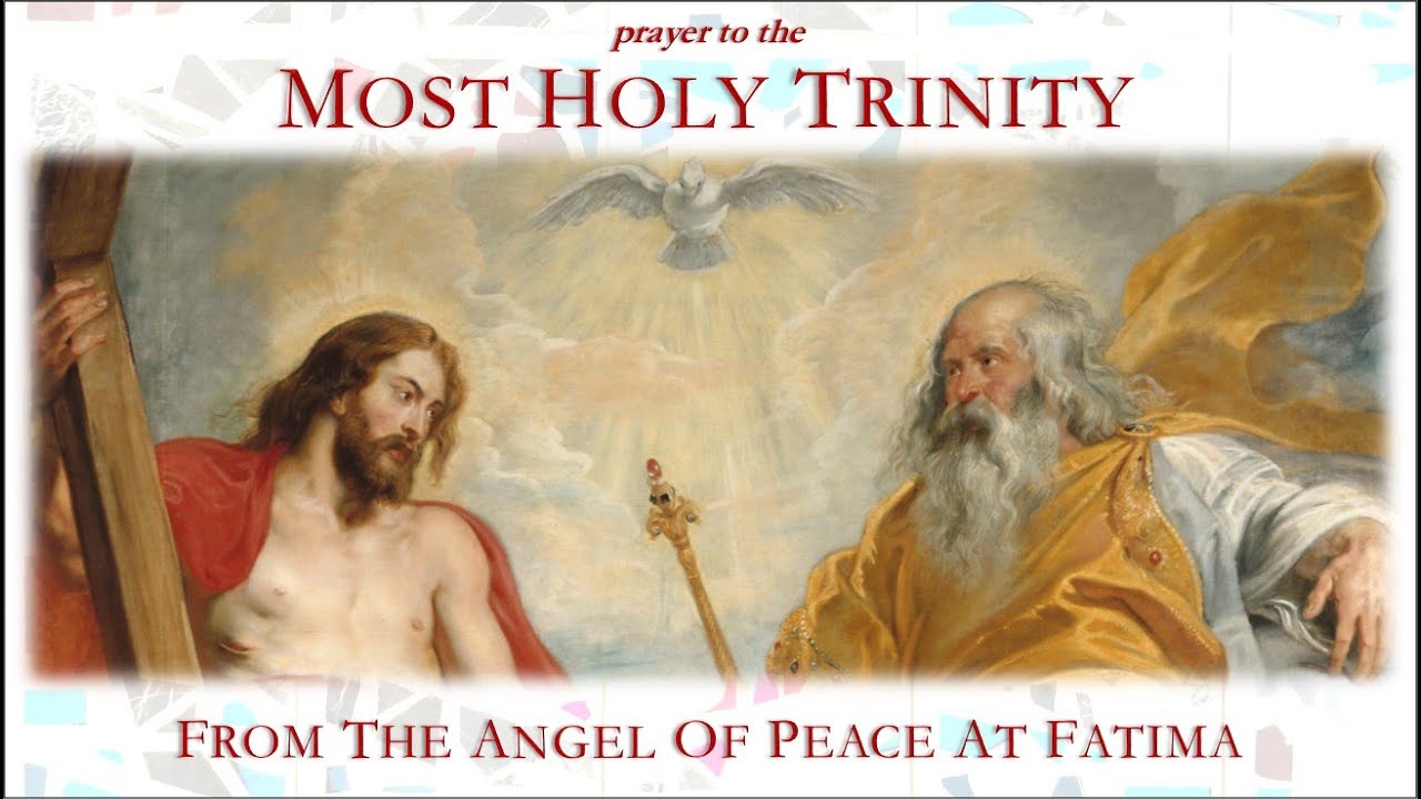 most holy trinity fatima prayer