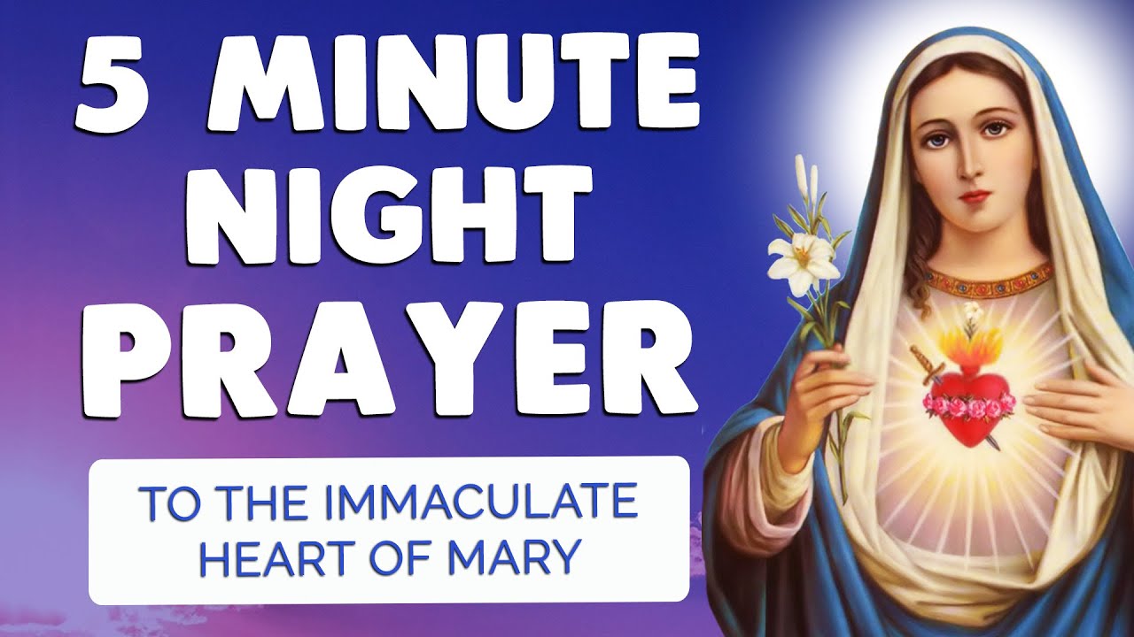 night prayer to the virgin mary
