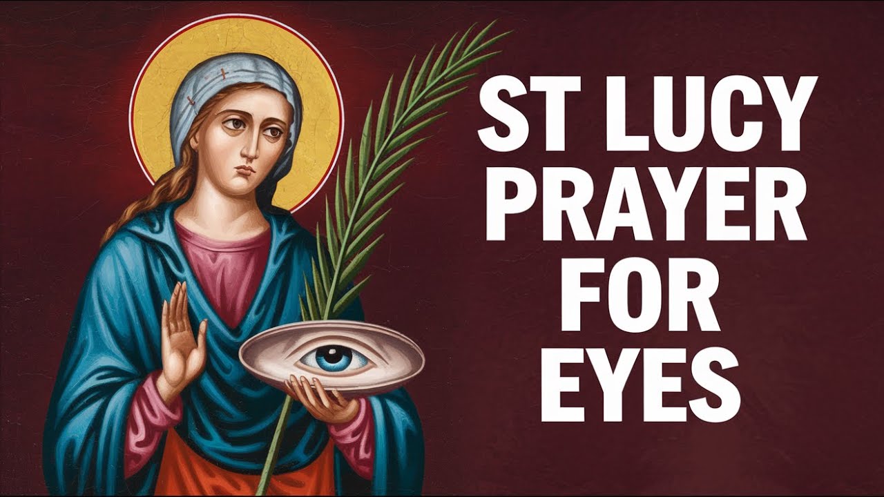 prayer to saint lucy for eyes