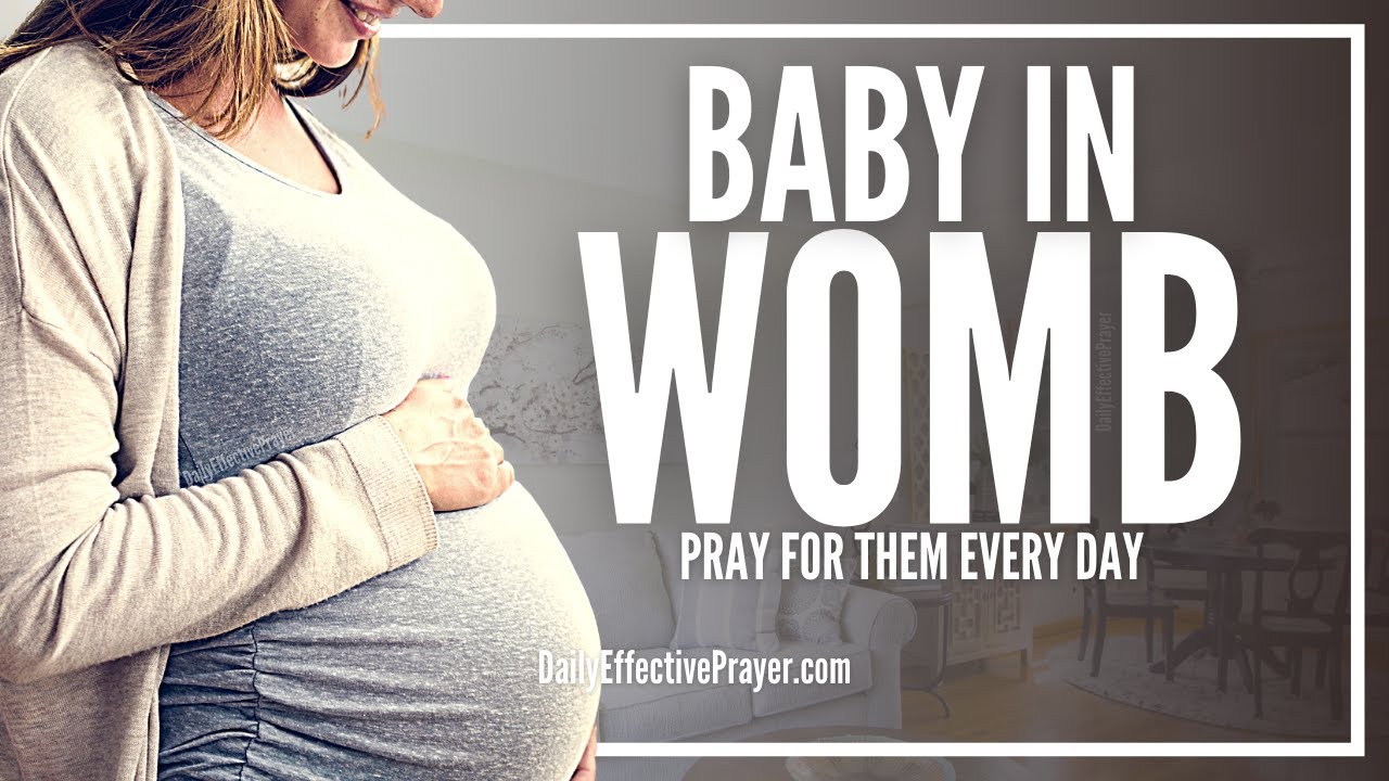 prayer for sick unborn baby