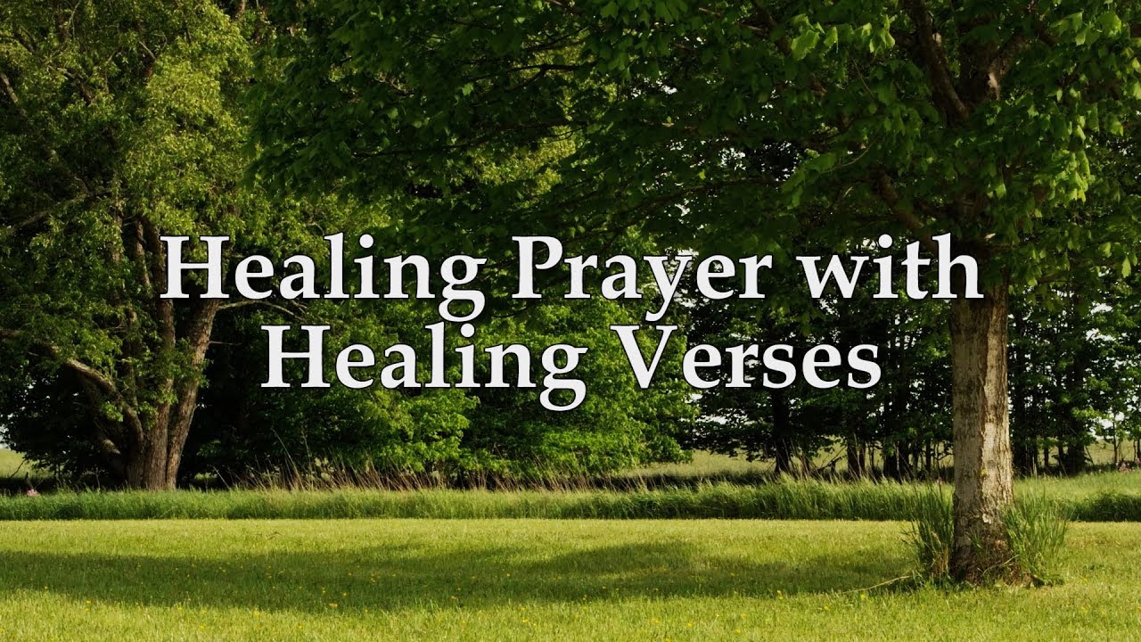 prayer for the sick with verses