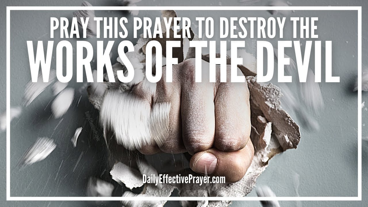 prayer rebuking satan