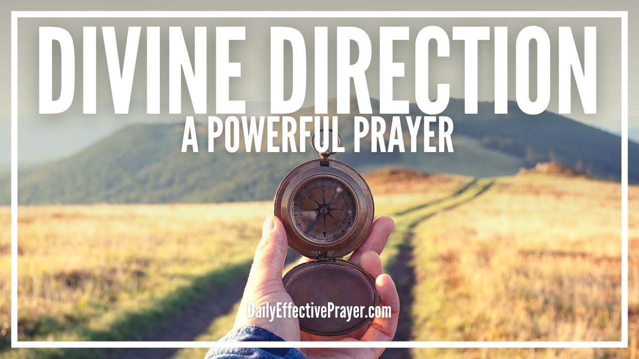 how to pray to god for guidance
