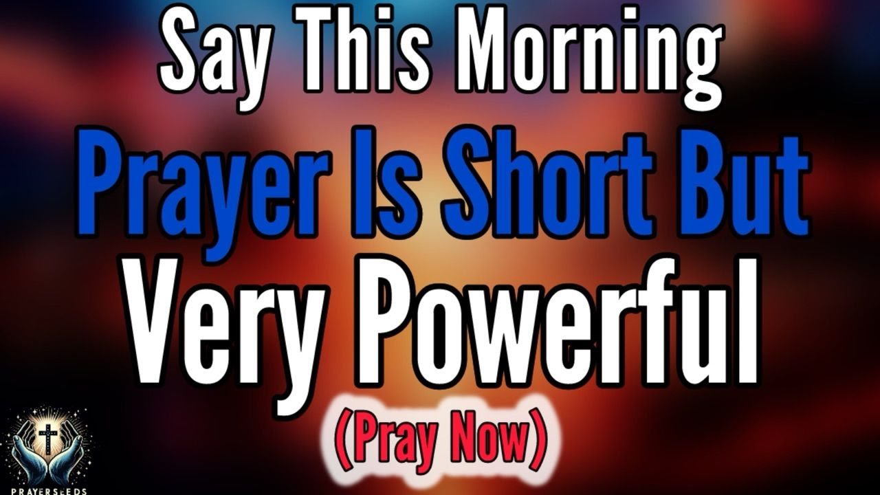 how to pray to god in the morning