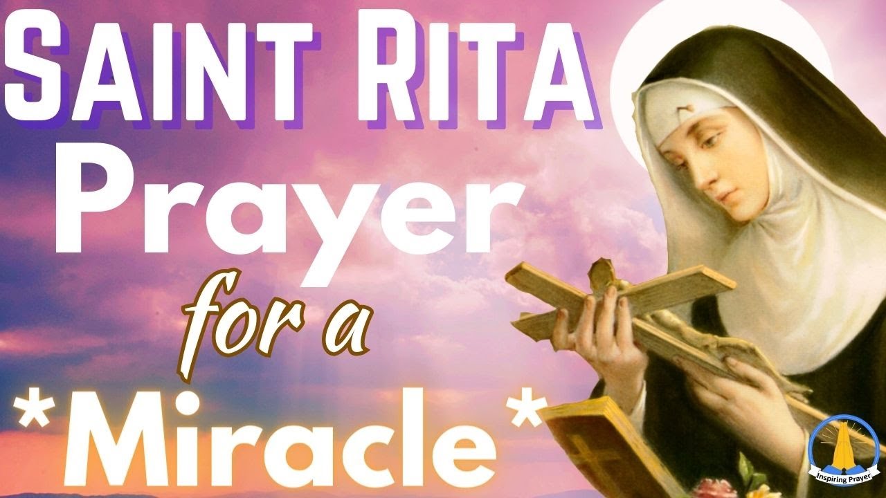 inspiring prayer to saint rita