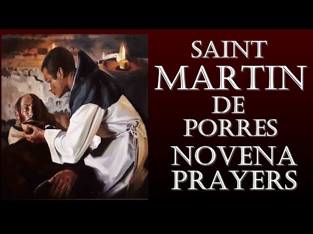 novena to saint martin de porres