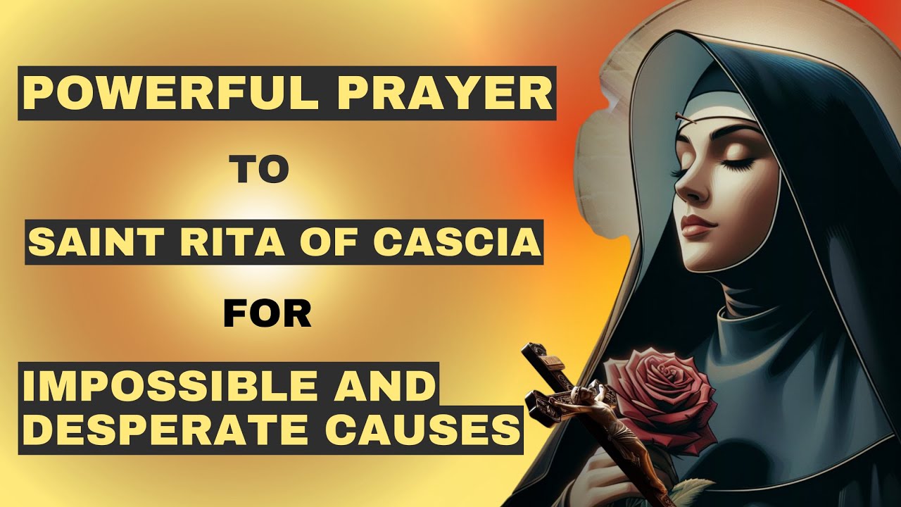 prayer to saint rita of cascia