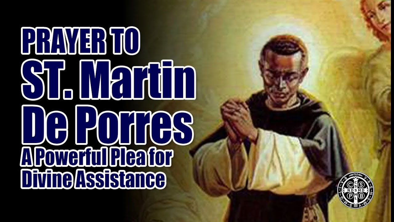 prayer to st martin de porres for employment