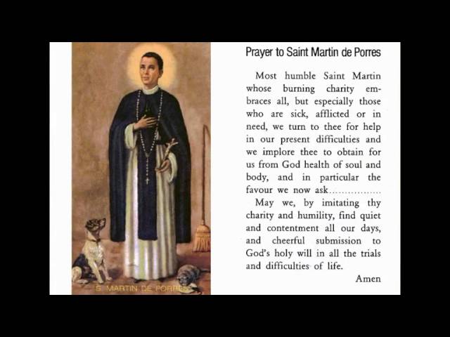 st martin de porres prayer book pdf