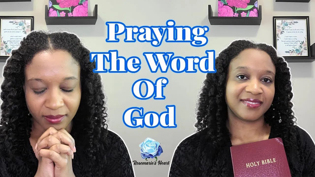 how to pray the word of god