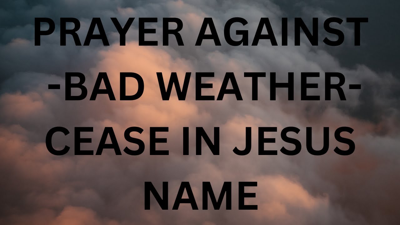 how to pray to god for rain
