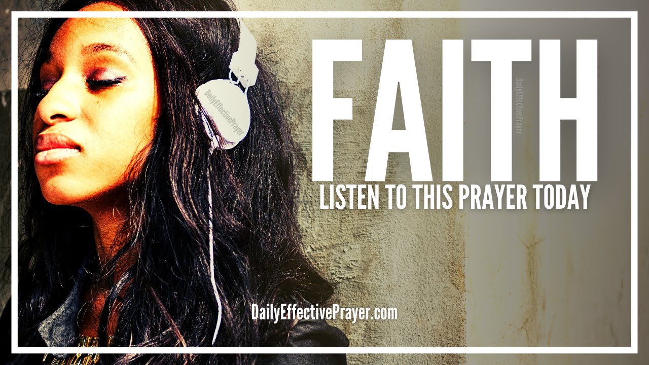 how to pray to god with faith