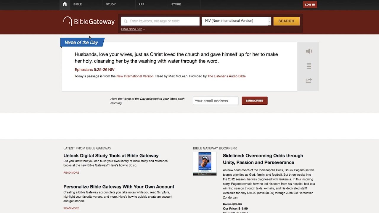 bible gateway
