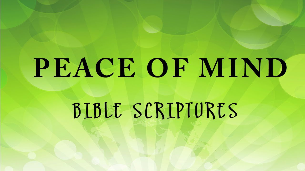 bible verses about peace
