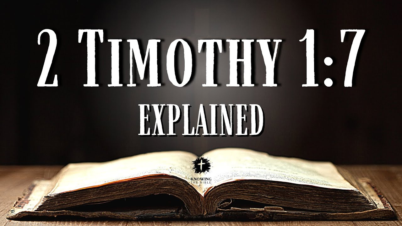 timothy 1:7