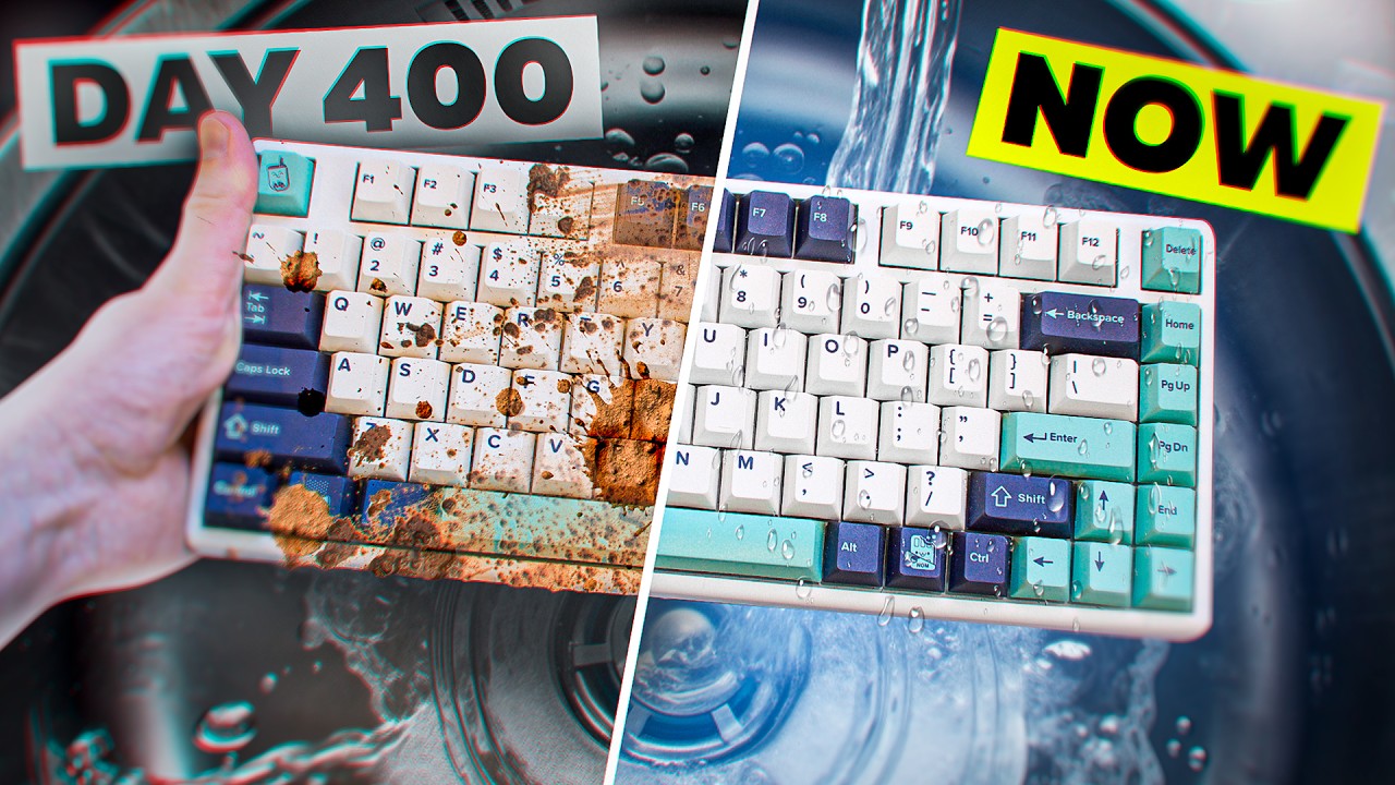 how to clean keyboard