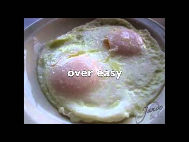 how to order boiled eggs at a diner